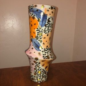 Pier One Vase Speckled 12” Tall